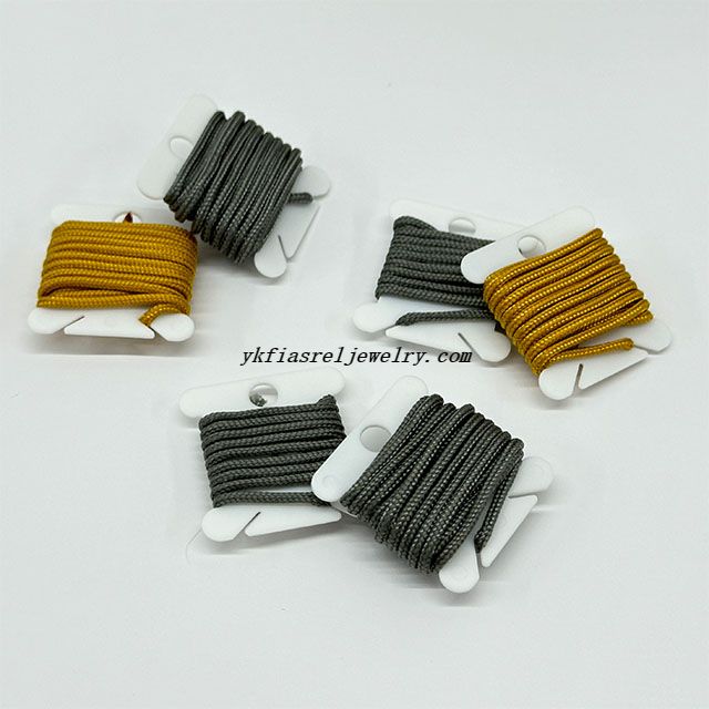 Lock Knot Yellow And Grey Fashion DIY Handmade Bracelet Thread Package for Bracelet Making