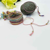 Fiasrel Bracelet Woven Rope Colorful Bracelet Jewelry Couple Men's and Women's Jewelry Accessories Adjustable Cotton Rope Bracelets