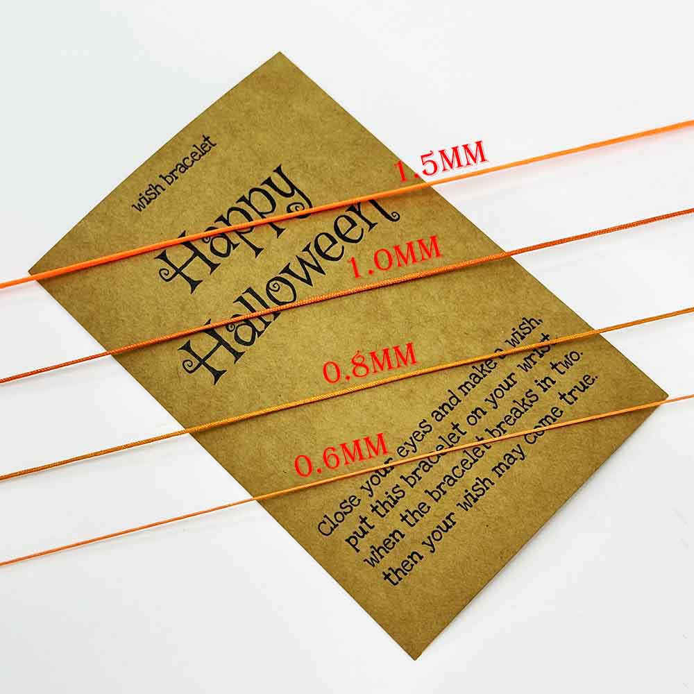 Fiasrel Halloween Nylon Chinese Knot Macrame Cord Rope size