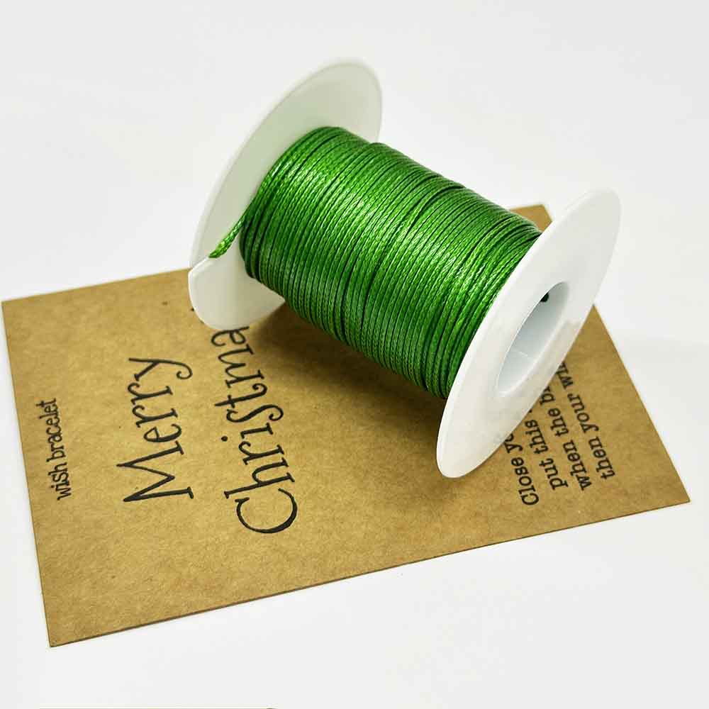 Fiasrel Christmas Thread Kit: 0.5/0.8/1.0/1.5mm 5/10/20yards DIY Braided Bracelet Necklace Rope Waxed Polyester Beading Cord for Jewelry Making Craft Supplies Other Decors Handwoven Accessories