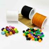 Fiasrel Halloween Thread Kit: 0.6/0.8/1.0/1.5mm 5/10/20yards Nylon Knot Macrame Cord Rope Hand-Woven Halloween Jade Thread
