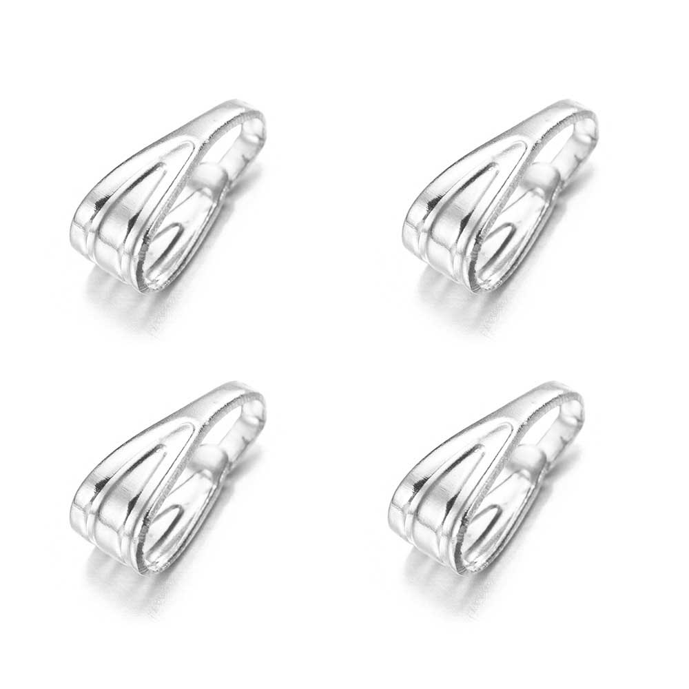 Fiasrel 100pcs Golden Melon Seeds Buckle Silver Bronze Pendant Buckle for Bracelet Necklace Jewelry Accessories
