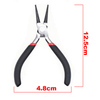 Fiasrel Professional Black Handle Anti-Slip Jewelry Pliers Multi-Type Splicing Fixing Tools Pliers