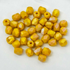 Fiasrel 20pcs DIY Handmade Beaded Accessories Glass Plated Color Loose Beads for Bracelet Necklace Jewelry Making