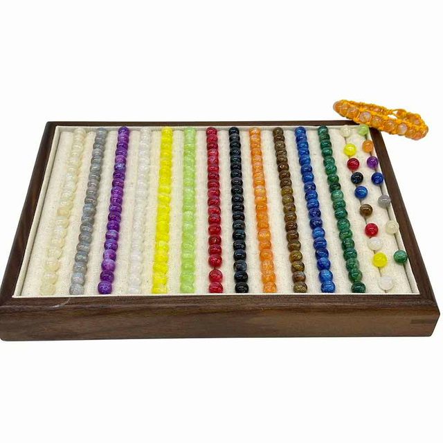 Fiasrel 10pcs DIY 8-20mm Colorful Acrylic Starry Sky Shining Beads for Jewelry Making