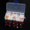 Fiasrel Jewelry Making Supplies Kit Horse Clip Clasp Lobster Clasp Open Jump Rings for DIY Jewelry Making Accessories