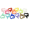Fiasrel 10/50pcs Heart Shaped Lobster Claw Clasps Lanyard Snap Clip Hooks DIY Keychain Fastener Accessories