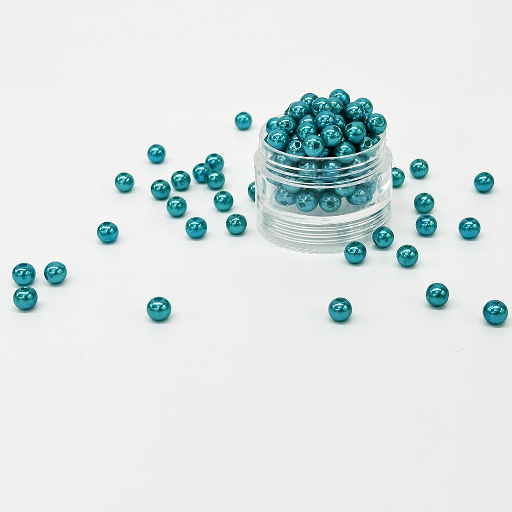 Fiasrel 100pcs DIY Beaded Charms 21 Colors Available String Beads for Bracelet Making