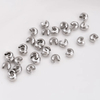 Fiasrel 20/50pcs Brass Clasp Connector Curved Moon Positioning Spacer Crimp Buckle Bracelet Accessories for Jewelry Making