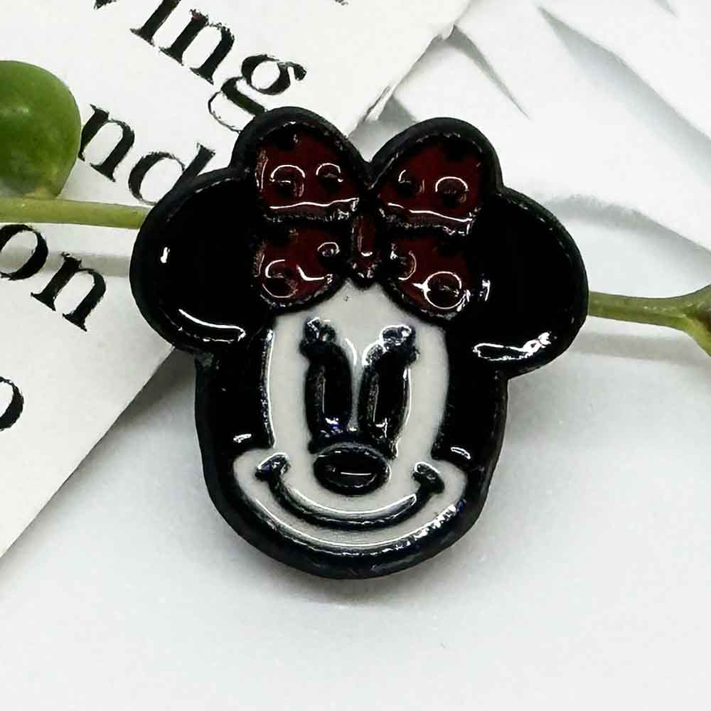 Fiasrel DIY Accessory Kitty Loose Focal Beads Cartoon Animal Shape Beads