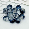 Fiasrel 10mm 20pcs Handmade DIY Bracelet Beads Jewelry Making Crackle Glass Beads