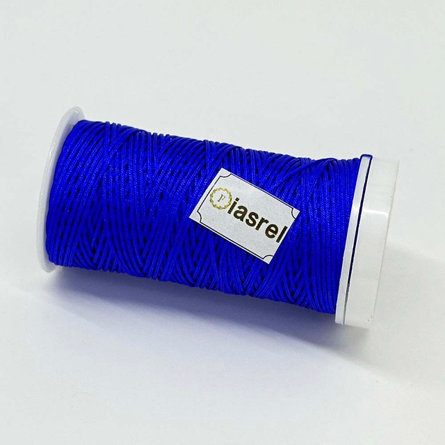 Fiasrel 0.4mm 54 Yards Nylon Cord Rope Chinese Knot Macrame Cord Rope for Jewelry Making Bracelet Jewelry Accessories