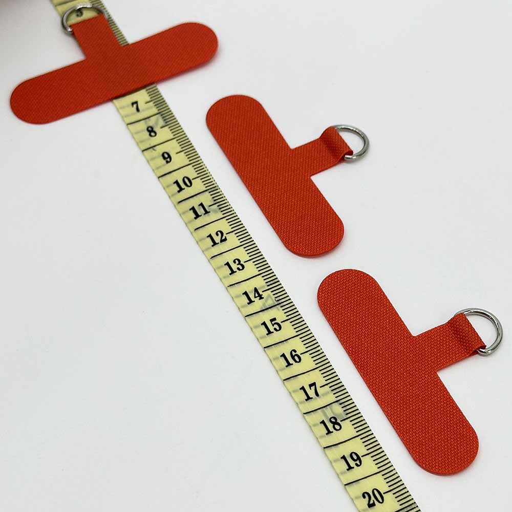 Fiasrel 5pcs Universal Mobile Phone Lanyard Strap Gasket Anti-lost Nylon Detachable Phone Hanging Cord Patch Sling Tether Pad
