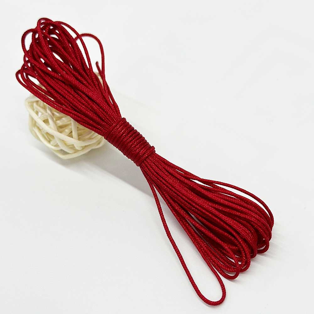 Fiasrel 1.0mm 10Yards 20Yards Nylon Cord Rope Chinese Knot Macrame Cord Rope Colorful Jade Thread for Jewelry Making Bracelet DIY Friendship Bracelet Making