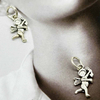 Fiasrel 20pcs Angel Cupid Charms Retro Alloy Angel Pendant for Necklaces Bracelets Earrings Keychains Craft Supplies