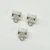 Fiasrel 20/50pcs Antique Alloy Pendant Clasp Bail Beads Loose Spacer Beads Connectors for DIY Necklace Bracelet Jewelry Making Supplies