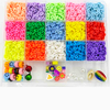 Fiasrel Flat Clay Beads Bracelet Making Kit with Pendant Elastic Strings Letter Beads and Tools for DIY Jewelry Bracelets Necklace Ornaments Craft Making 
