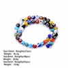Fiasrel 1bundle New Jewelry 2025 Round Beads Evil Eye Type