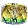 Fiasrel Peacock Dharma King Mantra Beads Faceted Citrine & Green Quartz Scripture Beads Loose Mahamayuri Jewelry Components 