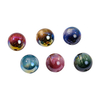 fiasrel 1bundle Chameleon Cat-Eye Beads - Resin Glitter Spacer Beads for DIY Phone Straps & Bracelets