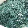 fiasrel Natural Jadeite Abacus Beads – Icy Blue Water Jade Round Beads for DIY Jewelry Making