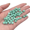 fiasrel 1bundle 7mm MagnesiteTurquoise Straight Cut Beads High Gloss Spacer Beads for DIY Bracelet Making