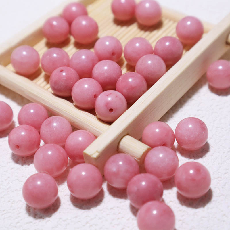 fiasrel 1bundle Icy Sky Blue Chalcedony Loose Beads Sea Blue & Pastel Yellow JadeGemstone Accent Beads for DIY Bracelet Necklace Sweater Chain Craft