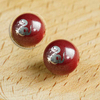 fiasrel Chinese Zodiac Purple Aventurine Beads, Cinnabar Inlay Protection Bracelet Feng Shui Jewelry