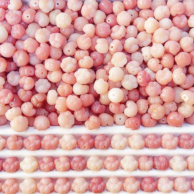 fiasrel 1bundle Cat Paw Bodhi Beads Carved DIY Bodhi Root Accessories for Women's Bracelets Buddhist Prayer & Boho Jewelry