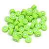 Fiasrel 1000pcs 10mm Fruit Soft clay beads - kiwi fruit