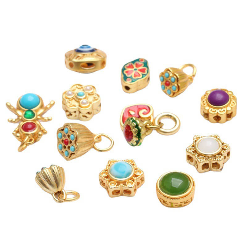 Fiasrel Ancient charm and ethnic style Drop Pendant