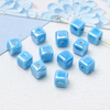 Fiasrel Fresh and delicate geometric patterned ceramic beads