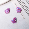 Fiasrel Hand-painted ceramic beads for cartoon Christmas trees