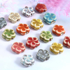 Fiasrel diy flat flake ceramic beads