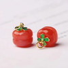 Fiasrel Nanhong agate persimmon Drop Pendant