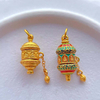 Fiasrel DIY Prayer wheel Drop Pendant