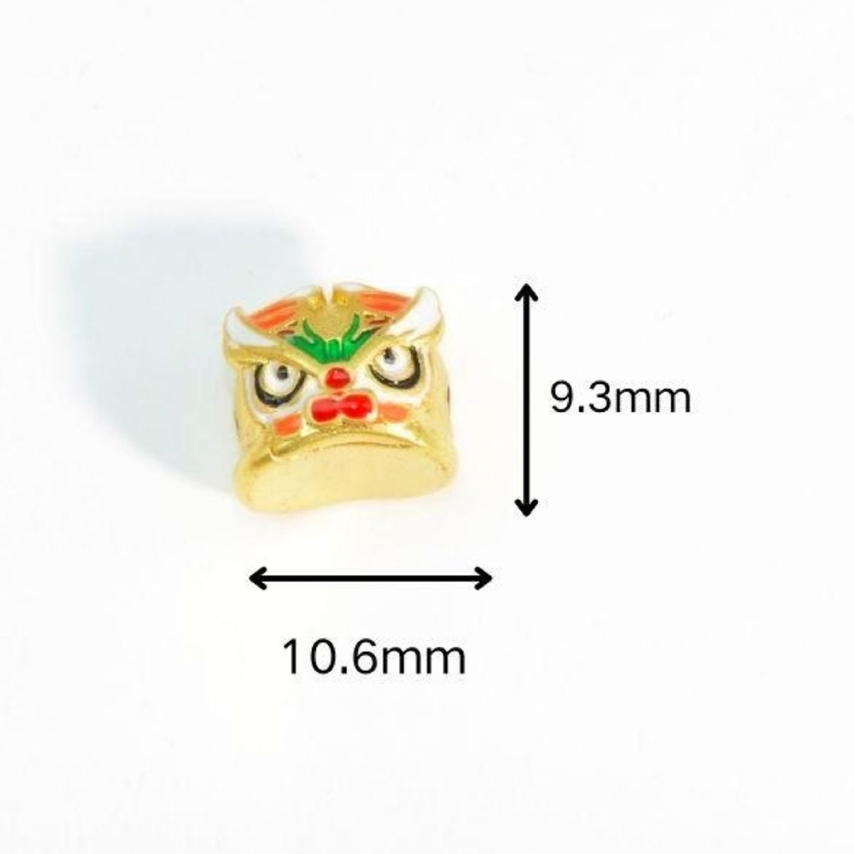 Fiasrel Dragon Boat Tiger-head Lucky bead Drop Pendant