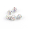 Fiasrel 10pcs Fully drilled clay balls DIY Shamballa Beads