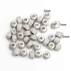 Fiasrel 20pcs Three rows of drills made of clay DIY Shamballa Beads
