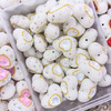 Fiasrel 5pcs Clay heart-shaped drill DIY Shamballa Beads