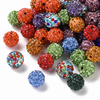 Fiasrel 100pcs Colored clay drill balls DIY Shamballa Beads