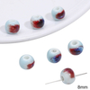 Fiasrel Pinkish-white ceramic beads