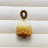 Fiasrel DIY Natural Bodhi lion dance pendant