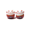 Fiasrel Ceramic Maneki Neko loose beads