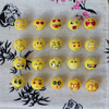 Fiasrel 14mm Cute smiling face emoji beads