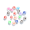 Fiasrel 200pcs Cartoon animal bear claw soft clay beads