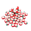 Fiasrel 200pcs Fruit perforated soft ceramic beads