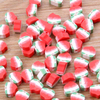 Fiasrel 20pcs Flower heart, peach heart, soft pottery pearl