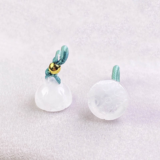 Fiasrel DIY Natural lotus pod pendant