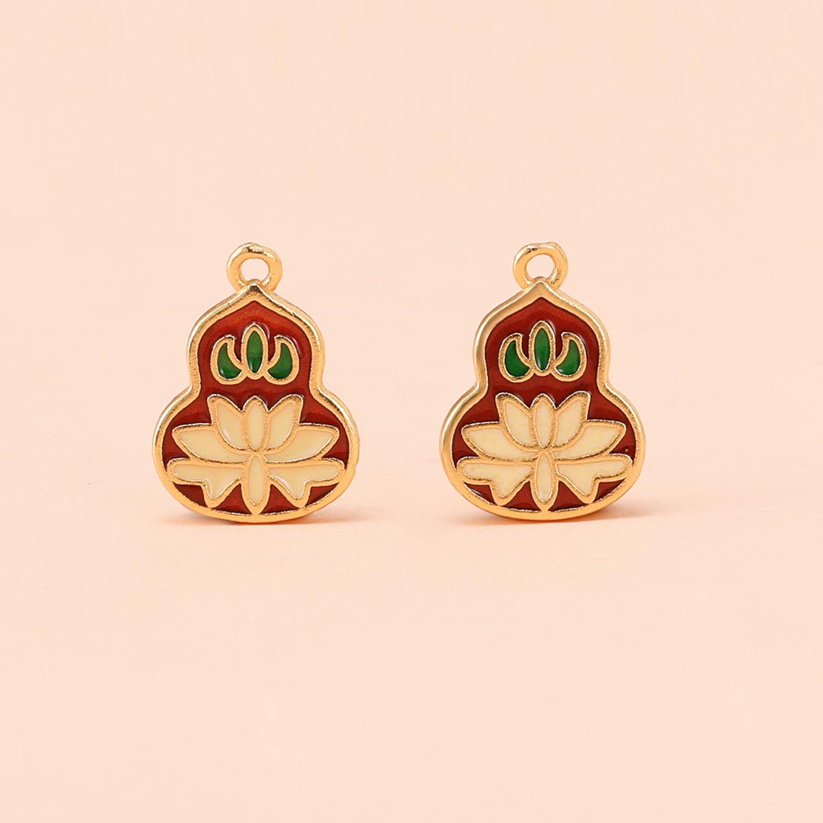 Fiasrel DIY Auspicious gourd pendant